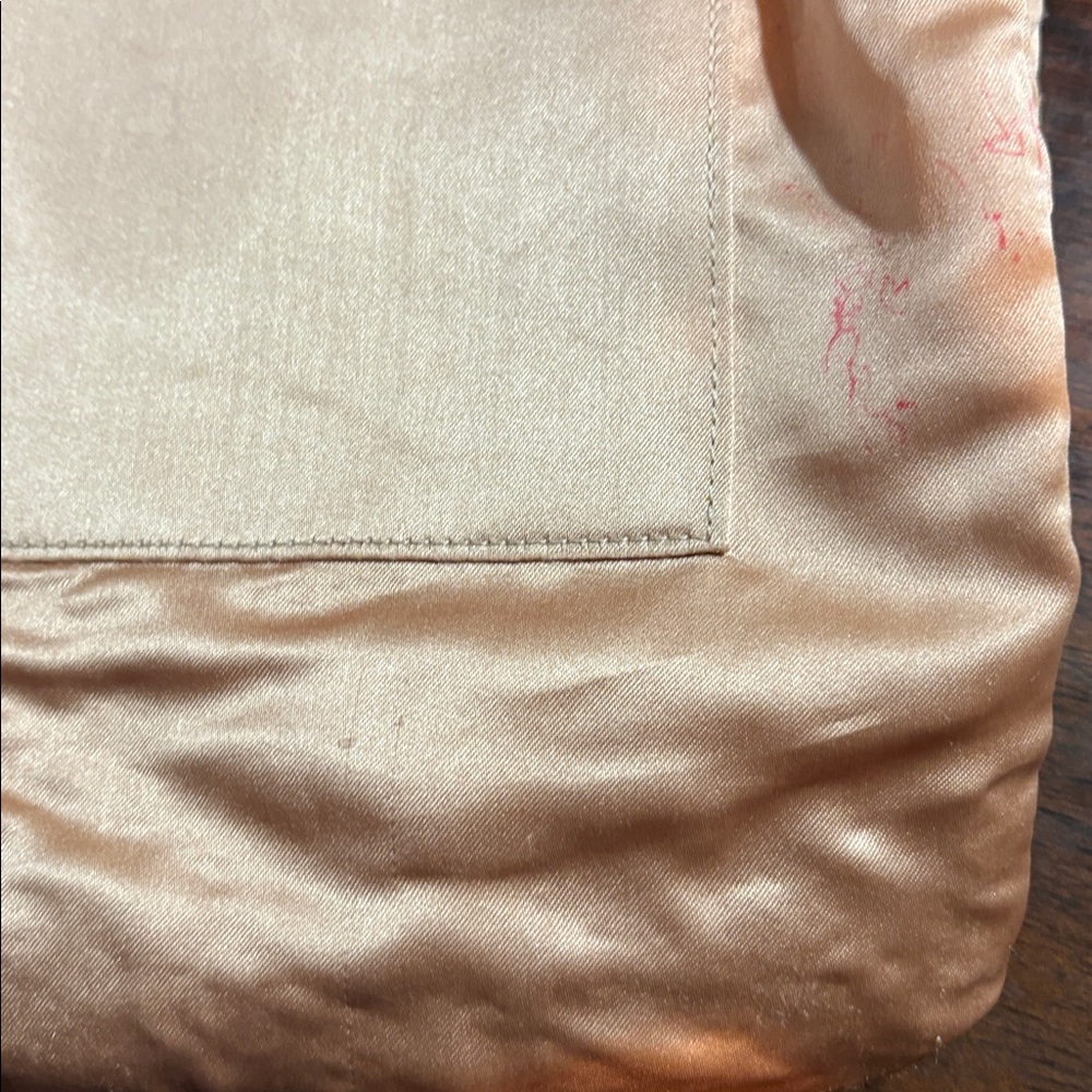 ‼️ONE DAY SALE‼️CHANEL Quilted Pink Satin Crystal Logo Backpack - Picture 16 of 16